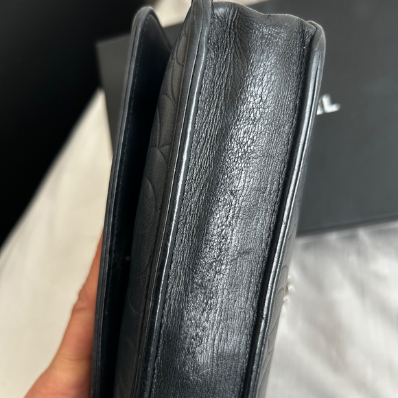 Chanel WOC silver lambskin - Picture 4 of 8